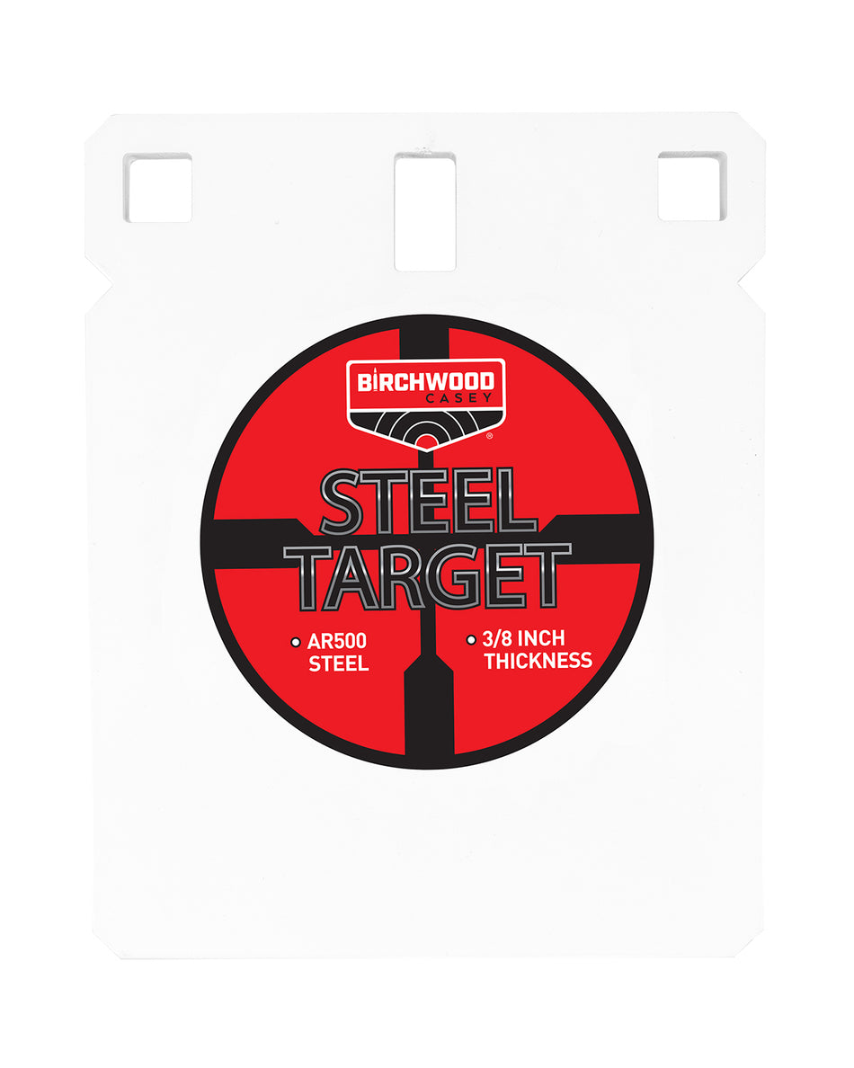 Birchwood Casey BC-SQR6-38 Centerfire 3/8" AR500 Steel Square Gong 6"