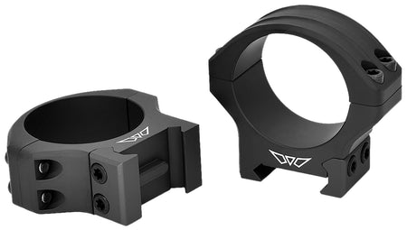 Warne 520M 34mm Matte Black Steel Maxima Horizontal Low Scope Rings Picatinny/Weaver