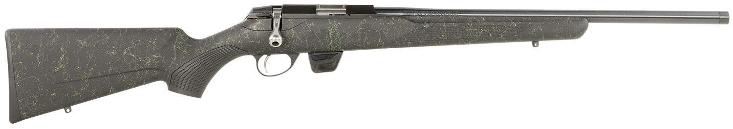 Tikka JRT1XRT300 T1X Roughtech 22 LR 10+1 20" Blued Threaded Barrel, Steel Drilled & Tapped Receiver, Emerald Roughtech Synthetic Stock, Right Hand