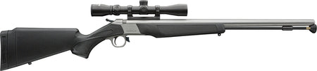 CVA Wolf V2 209 Magnum .50 Cal 24" SS/Black Muzzleloader w/ 3-9x32 Scope Bundle