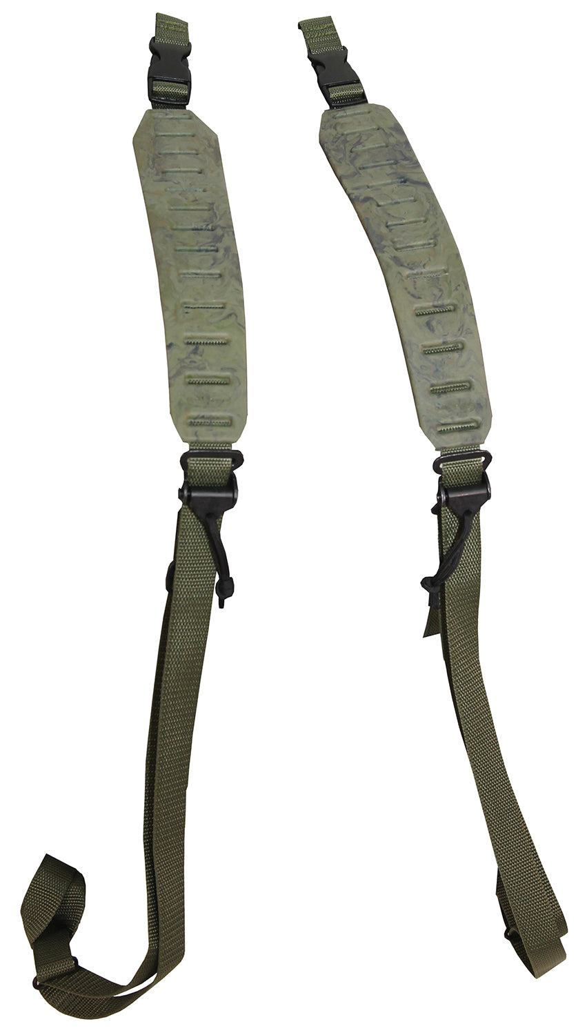 CVA Claw 2.0 Camouflage Tree Stand Carry Straps with Hush Stalker Swivels