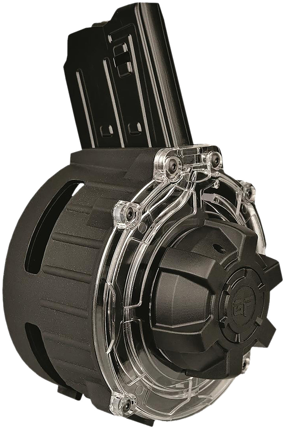 Gforce Arms GFDRUM2012 MKA 1919 20 Round Drum Magazine Black Steel/Polymer