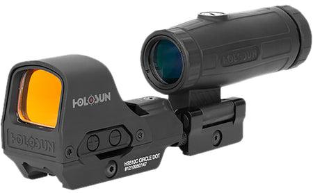 Holosun HE510C-GR HM3X Combo Pack with Carrying Case