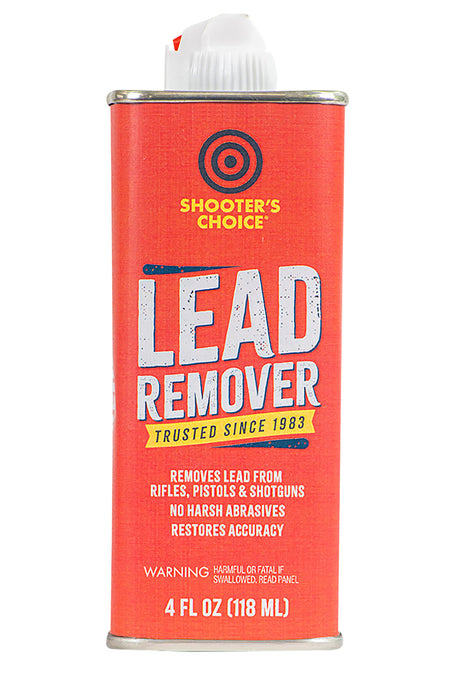 Shooters Choice Lead Remover for Handguns Rifles and Shotguns 4 oz Tin