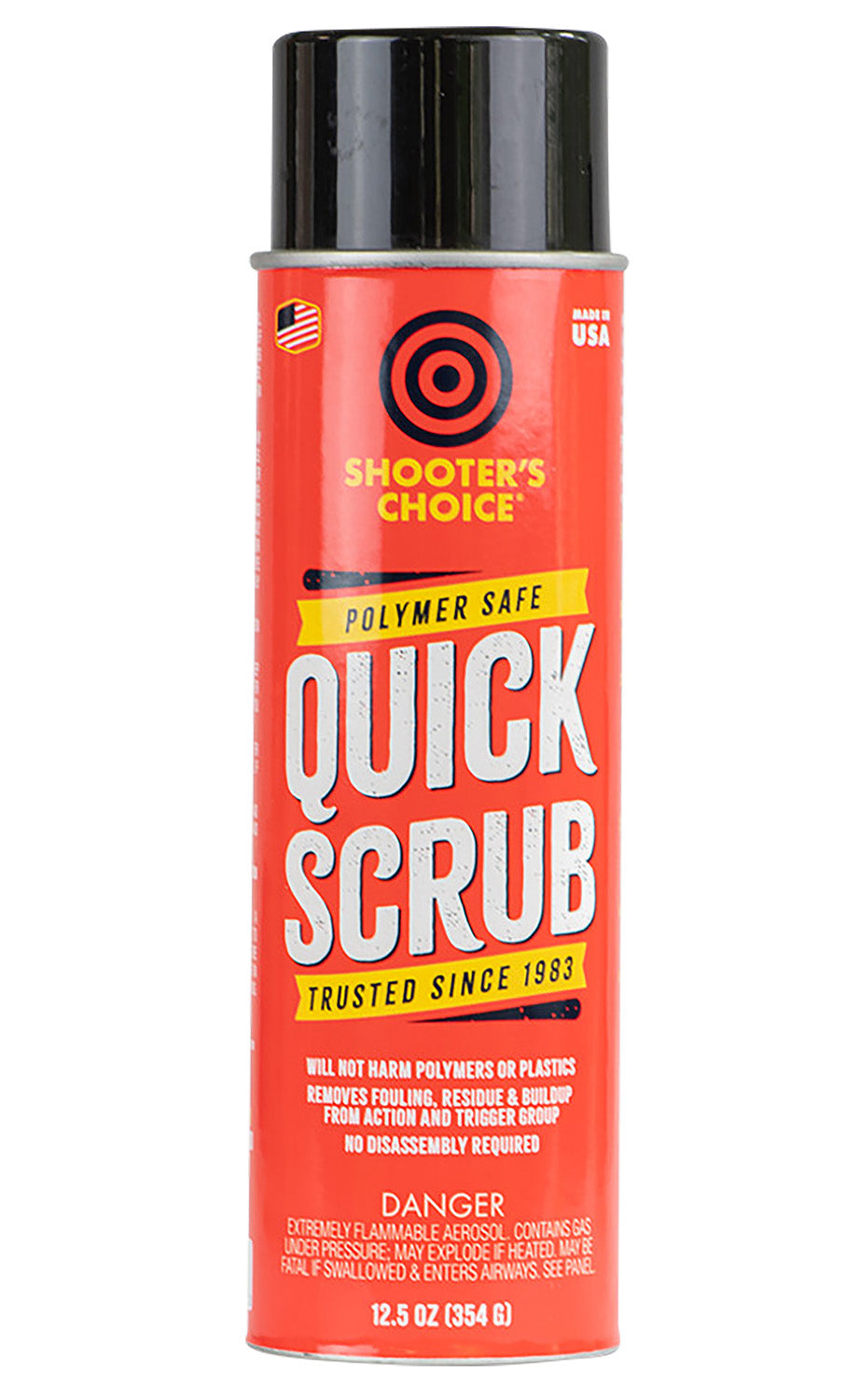 Shooters Choice Polymer Safe Quick Scrub Aerosol Bore and Action Cleaner 12 oz