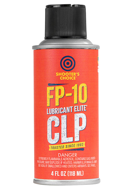 Shooters Choice FP-10 Elite CLP Aerosol Lubricant for Firearms 4 oz