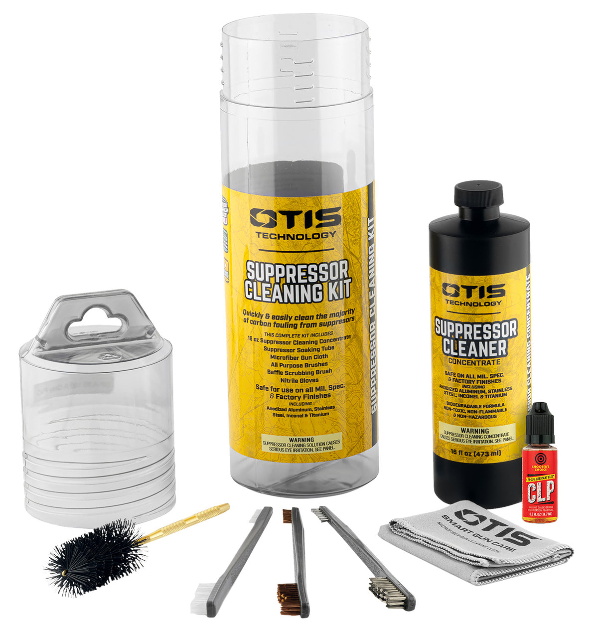 Otis FG-SUP-CLN Suppressor Cleaning Kit with Microfiber Cloth