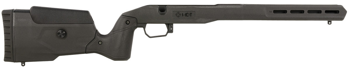 MDT Sporting Goods 109545BLK Black Field Stock for Ruger American Long Action