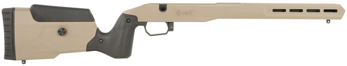 MDT Sporting Goods 109545FDE Field Stock Flat Dark Earth Ruger American Long Action