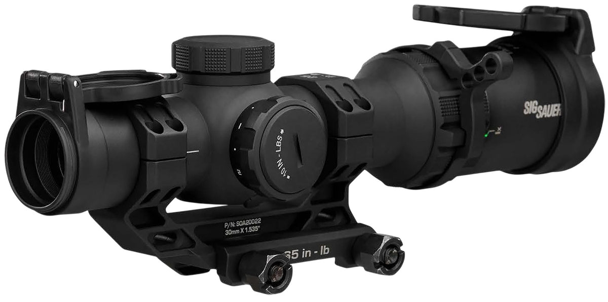 Sig Sauer Tango-MSR SOTMC81000 1-8x24mm Illuminated BDC-8 Reticle Black Riflescope