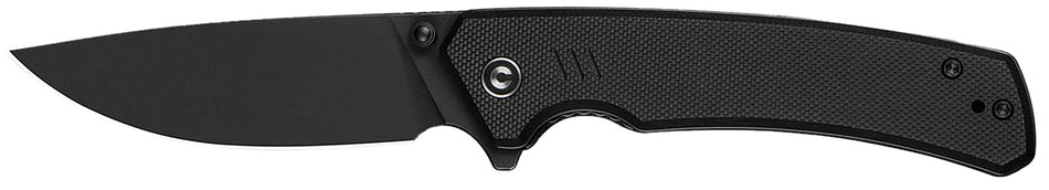 Civivi C24012-1 Merit 3.28" Flipper Folding Liner Lock Drop Point Stonewashed 14C28N Blade Black G10 Handle