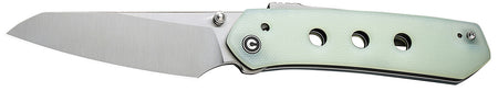 Civivi C22036-2 Vision FG 3.54" Tanto Folding Knife Satin Nitro-V Blade with Natural G10 Handle