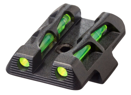 HiViz GLLW11 Glock 42/43 LiteWave Rear Sight Green Fiber Optic with Interchangeable LitePipes
