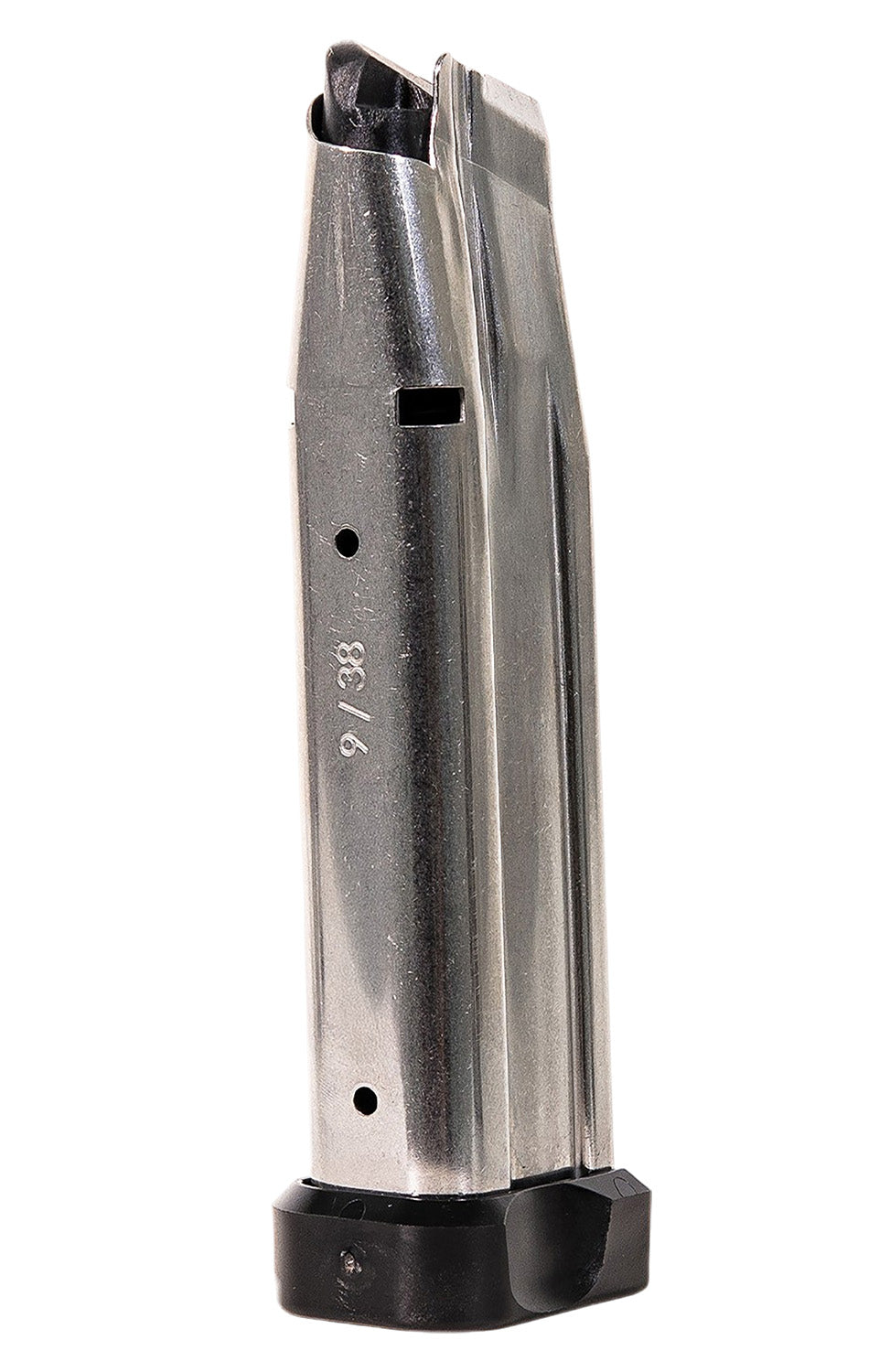 Watchtower Firearms MAG140SS 1911 Stainless Steel 20 Round 9mm Magazine Silver and Black