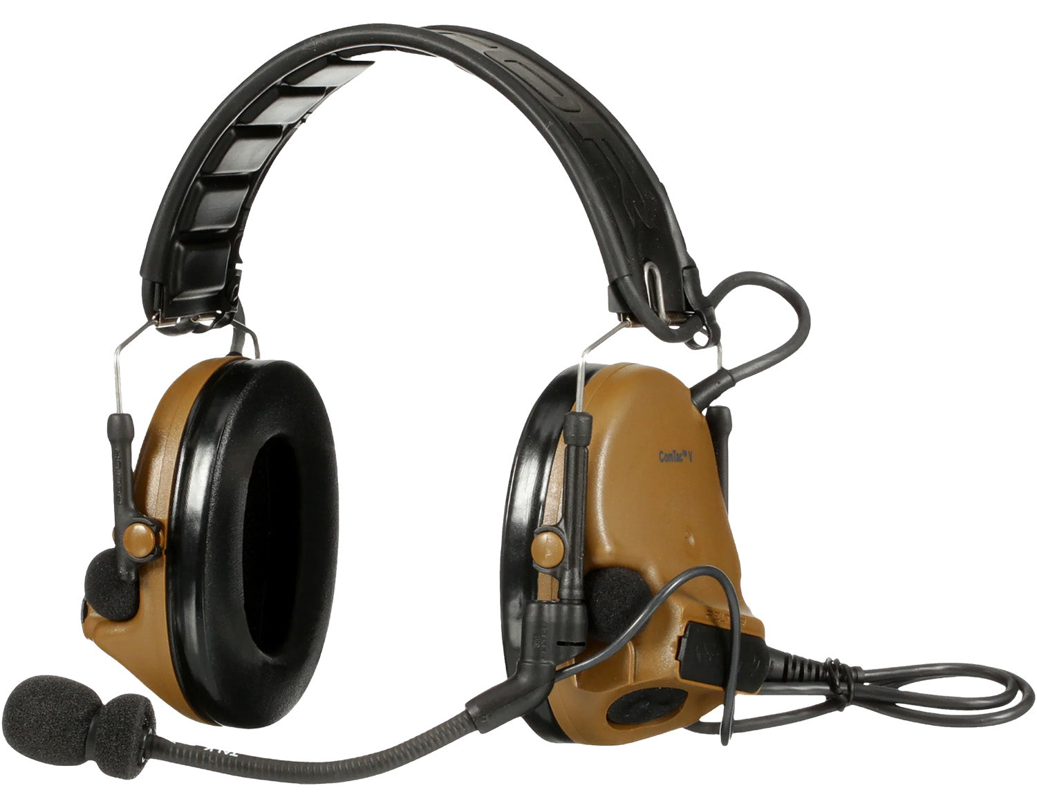 3M Peltor MT20H682FB47CY Tactical Hearing Defender 23 dB Over the Head Coyote Tan
