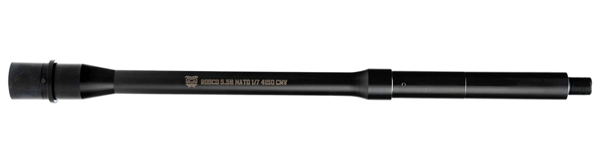 Rosco Manufacturing BL-145-GVT-556-7-M 5.56 NATO 14.50" Nitride 4150 CMV Government Profile Barrel