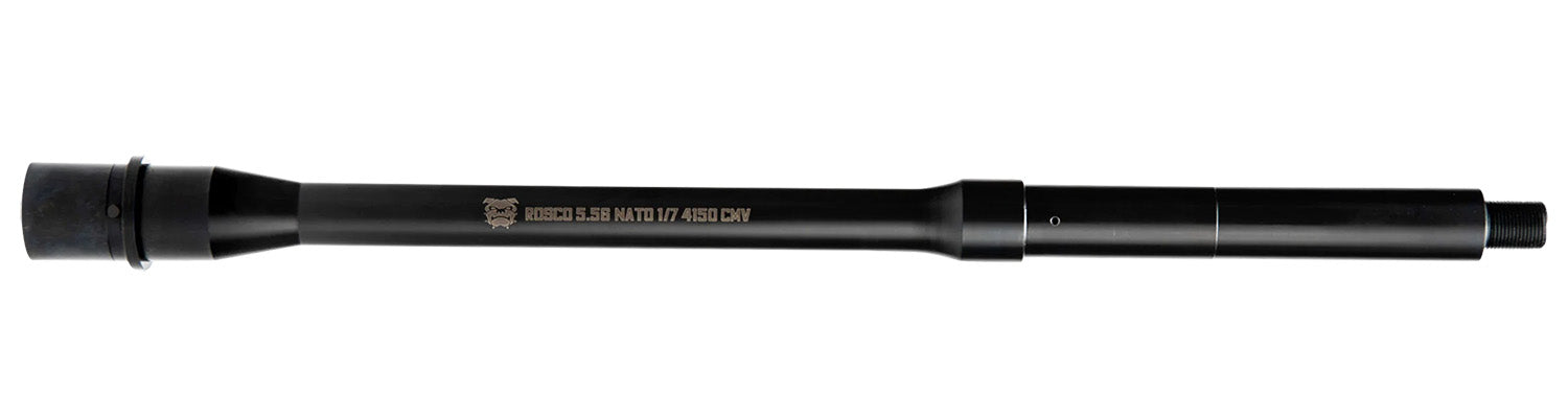 Rosco Manufacturing BL-145-GVT-556-7-M 5.56 NATO 14.50" Nitride 4150 CMV Government Profile Barrel