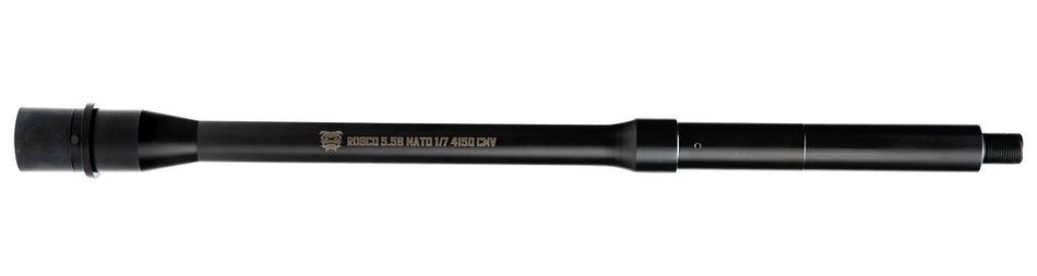 Rosco Manufacturing BL-145-GVT-556-7-M 5.56 NATO 14.50" Nitride 4150 CMV Government Profile Barrel