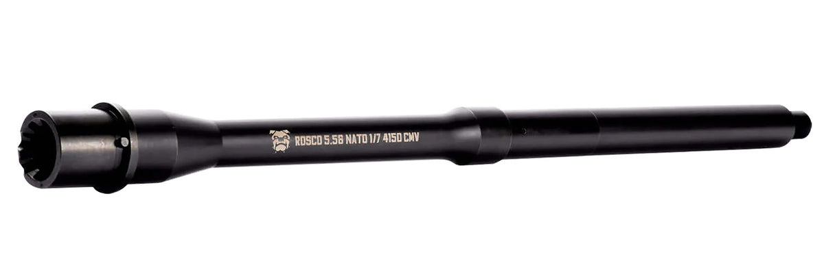 Rosco Manufacturing BL-145-M4-556-7-C 5.56 NATO 14.50" 4150 CMV Nitride Barrel for M4 Platform