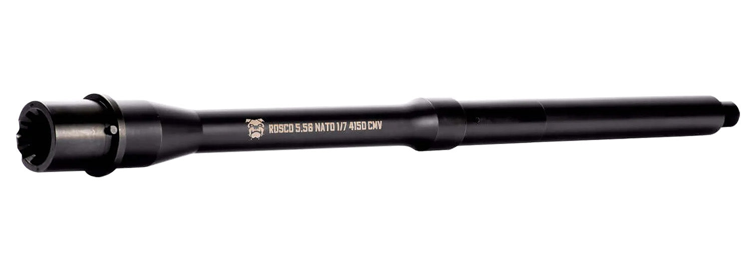 Rosco Manufacturing BL-145-M4-556-7-C 5.56 NATO 14.50" 4150 CMV Nitride Barrel for M4 Platform
