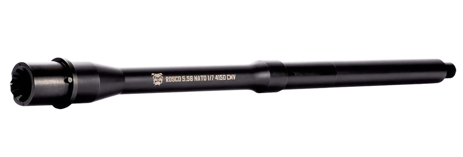 Rosco Manufacturing BL-145-M4-556-7-C 5.56 NATO 14.50" 4150 CMV Nitride Barrel for M4 Platform