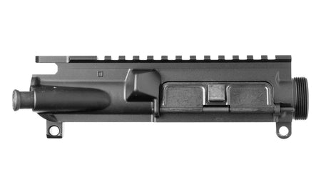 Rosco Manufacturing ROS-UPPER-BLK-004 AR-15 Forged Aluminum Upper Receiver, Mil-Spec Dimensions, Forward Assist & Dust Cover