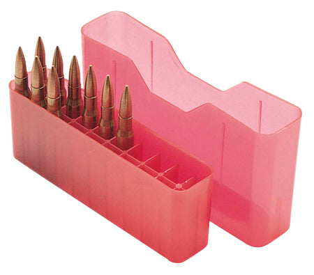 MTM Case-Gard J20LLD29 20rd Slip-Top Ammo Box 7mm Rem Mag/338 Win Mag Red