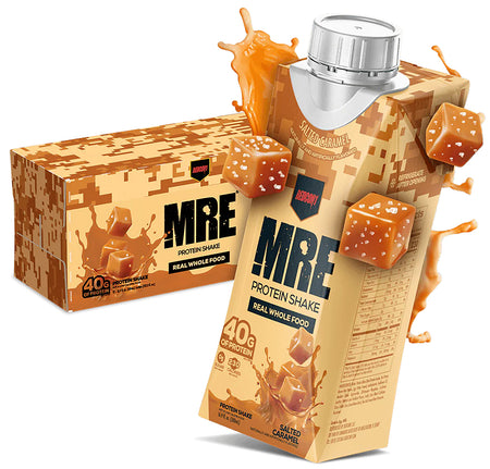 Redcon1 MRE Salted Caramel Ready to Drink Protein Shake 12 Pack