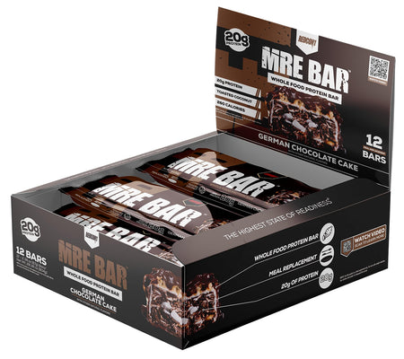 Redcon1 MRE German Chocolate Cake Soft Baked Protein Bar 12 Pack
