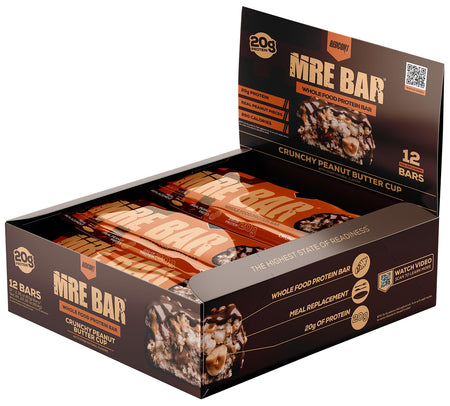 Redcon1 MRE Crunchy Peanut Butter Cup Soft Baked Protein Bar 12 Pack