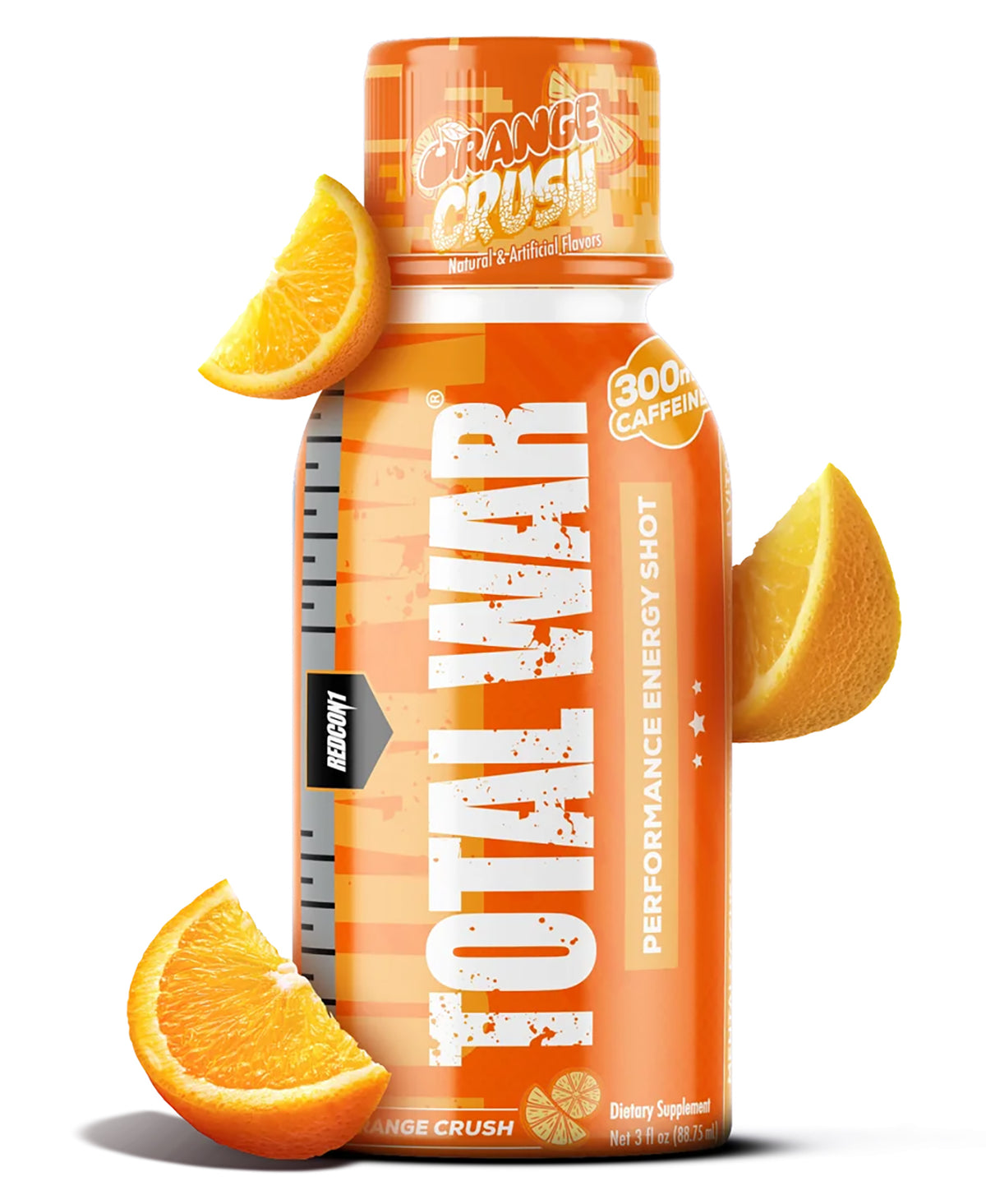Redcon1 Total War Energy Shot Orange Crush Flavor 12 Pack