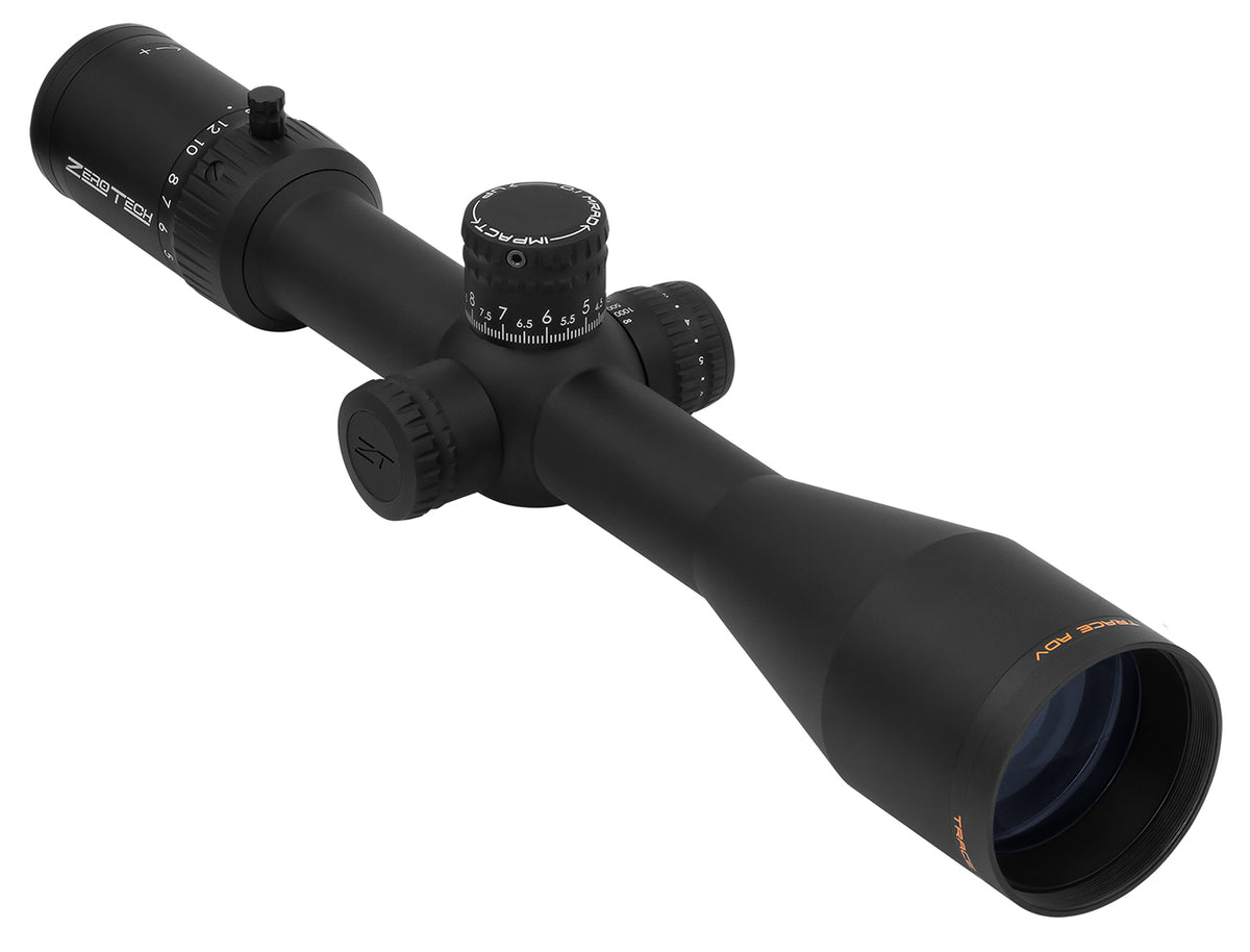 Zero Tech Optics Trace Advanced TR4245F-IR Black 4-24x50mm Illuminated RMG FFP 30mm Tube Scope