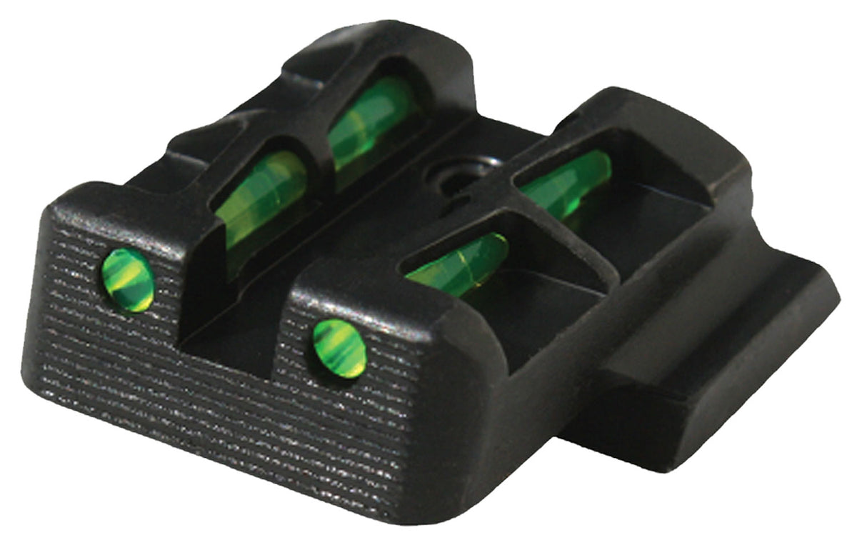 HiViz MPSLW11 M&P Shield LiteWave Green Fiber Optic Rear Sight