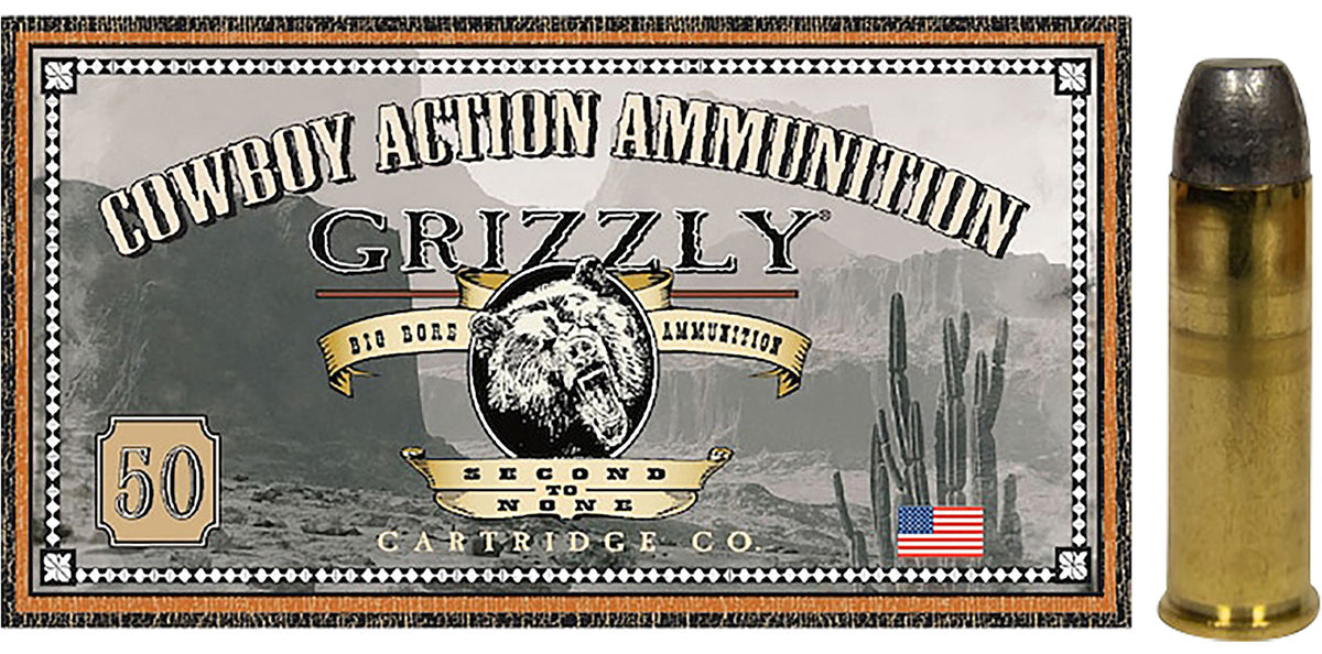 Grizzly Cartridge .44 S&W Special  200 grain Solid Lead Round Nose ammunition