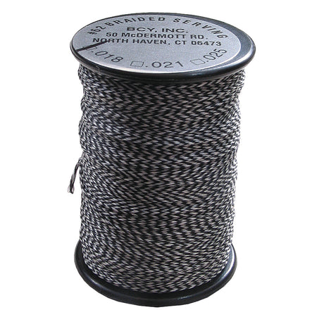 BCY Polygrip Center Serving .020 Grey 75-Yard Spool