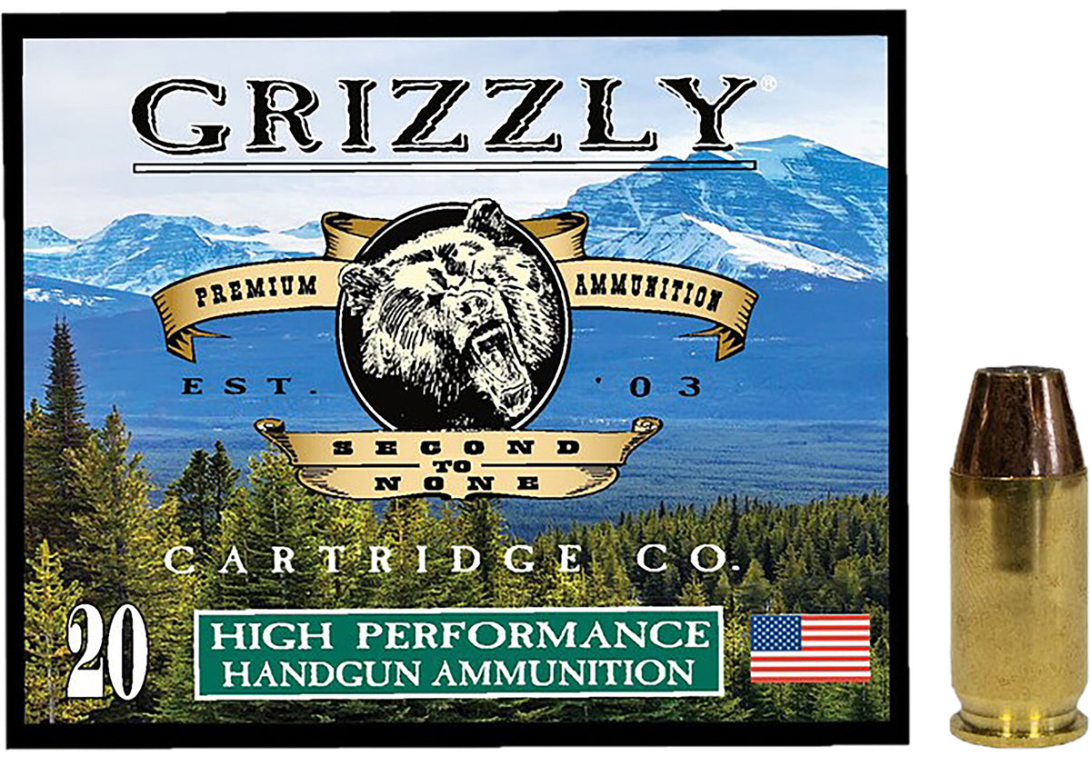 Grizzly Cartridge .45 ACP/Auto Hollow Point 230 grain Jacketed Hollow Point ammunition