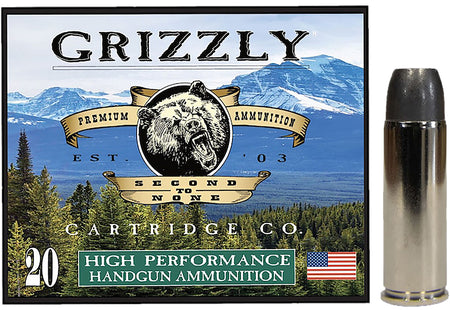 Grizzly Cartridge .45 Long Colt  335 grain Long Wide Nose Gas Check ammunition