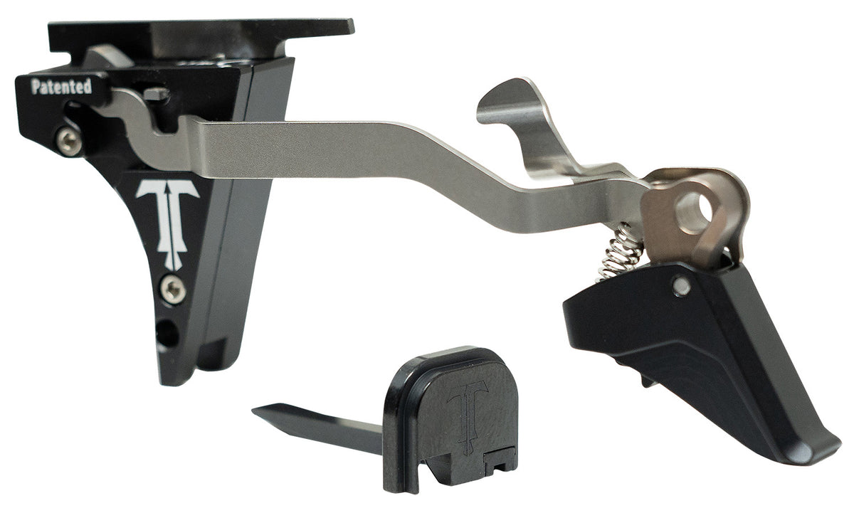 TriggerTech Glock Generations 1-5 Competitive Pro Curved Trigger Black