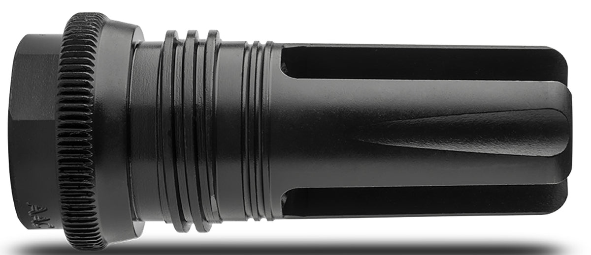 Advanced Armament 64242 90T SR BlackOut Flash Hider 5.56mm 1/2"x28 tpi SCARmor Finish