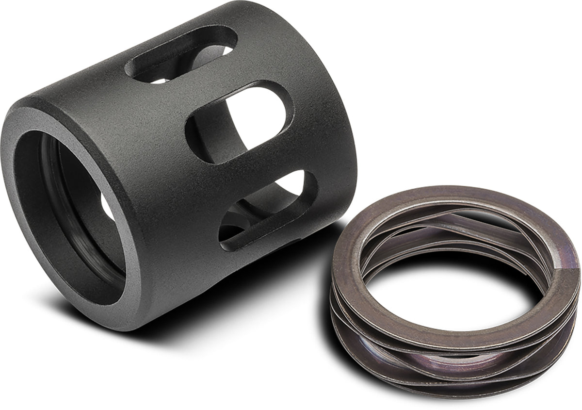 AAC 9mm Fixed Barrel Spacer for ASAP Suppressor System Aluminum/Steel Black