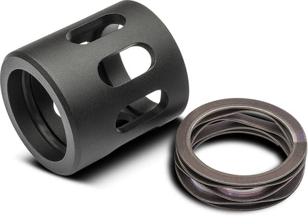 AAC 9mm Fixed Barrel Spacer for ASAP Suppressor System Aluminum/Steel Black