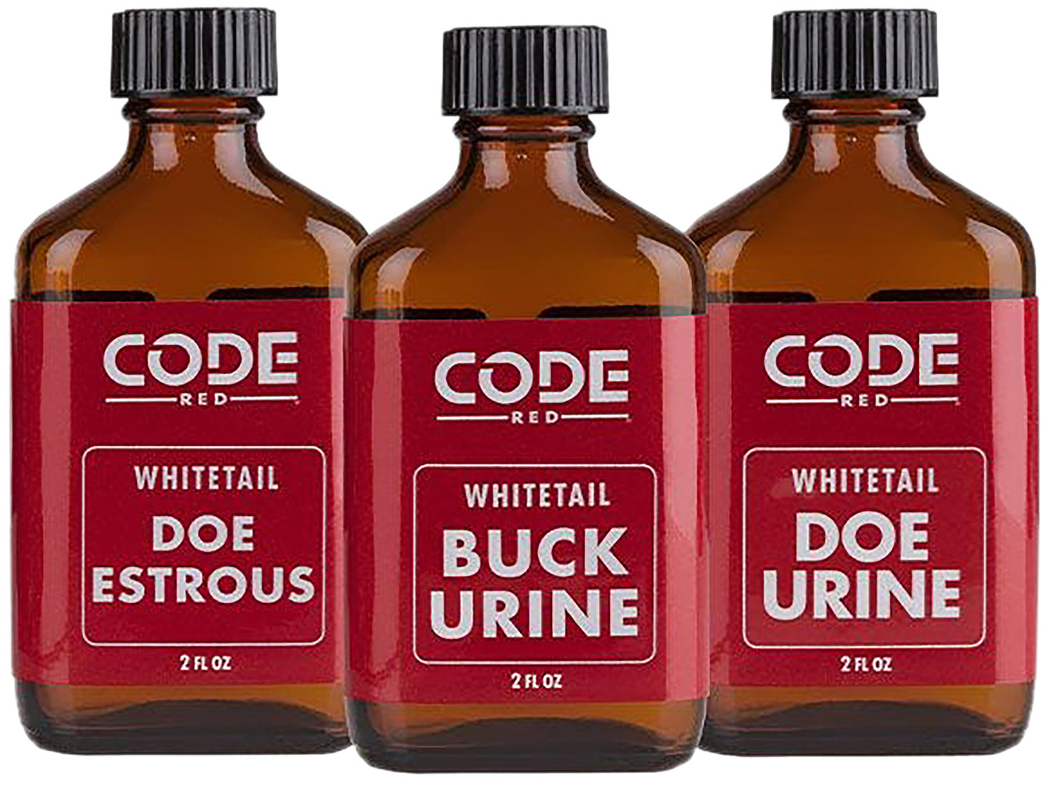 Code Blue OA1326 Buck and Doe Combo Deer Urine Scent 3 Pack 2 oz