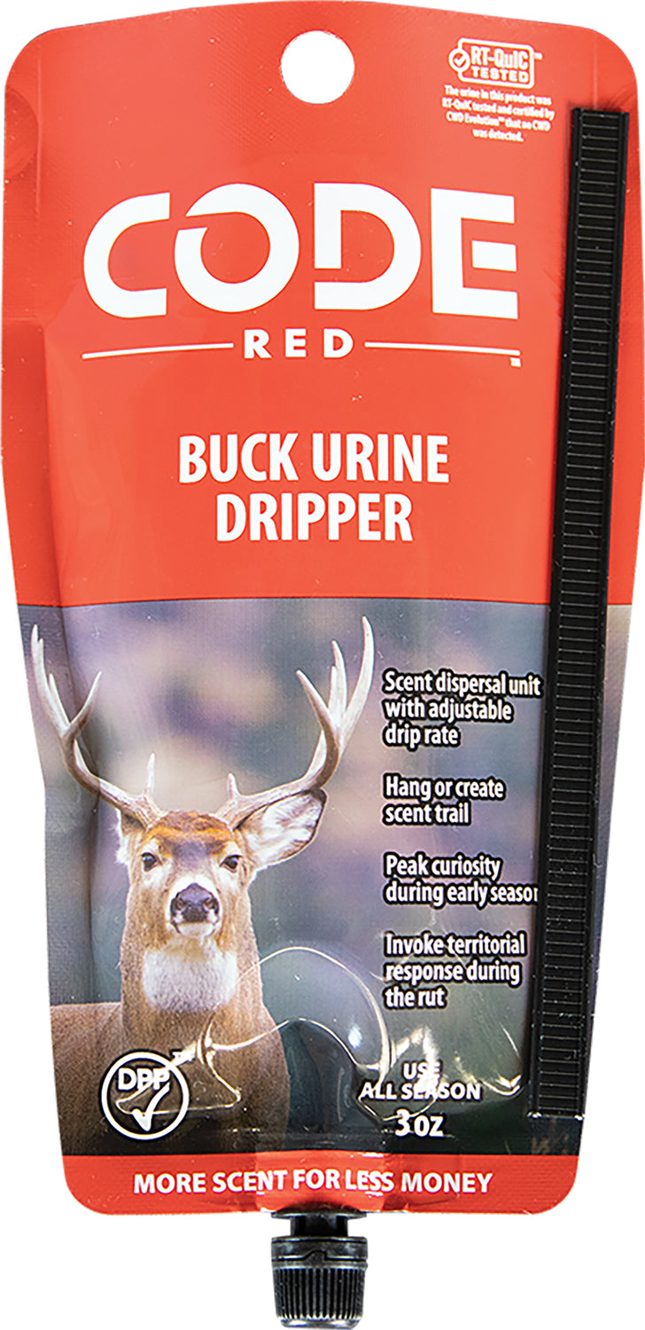 Code Blue OA1423 All-Natural Buck Urine Deer Dripper 3 oz