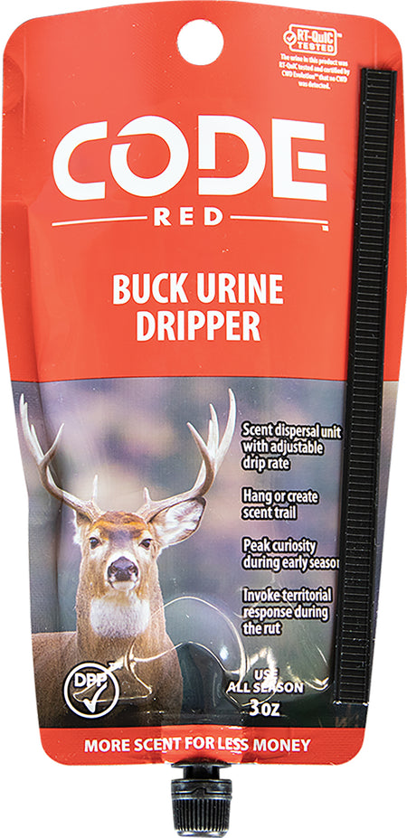 Code Blue OA1423 All-Natural Buck Urine Deer Dripper 3 oz