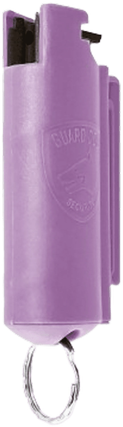 Skyline USA PSGDQALC Quick Action Red Pepper Defense Spray Lilac 16 ft Includes Belt Clip