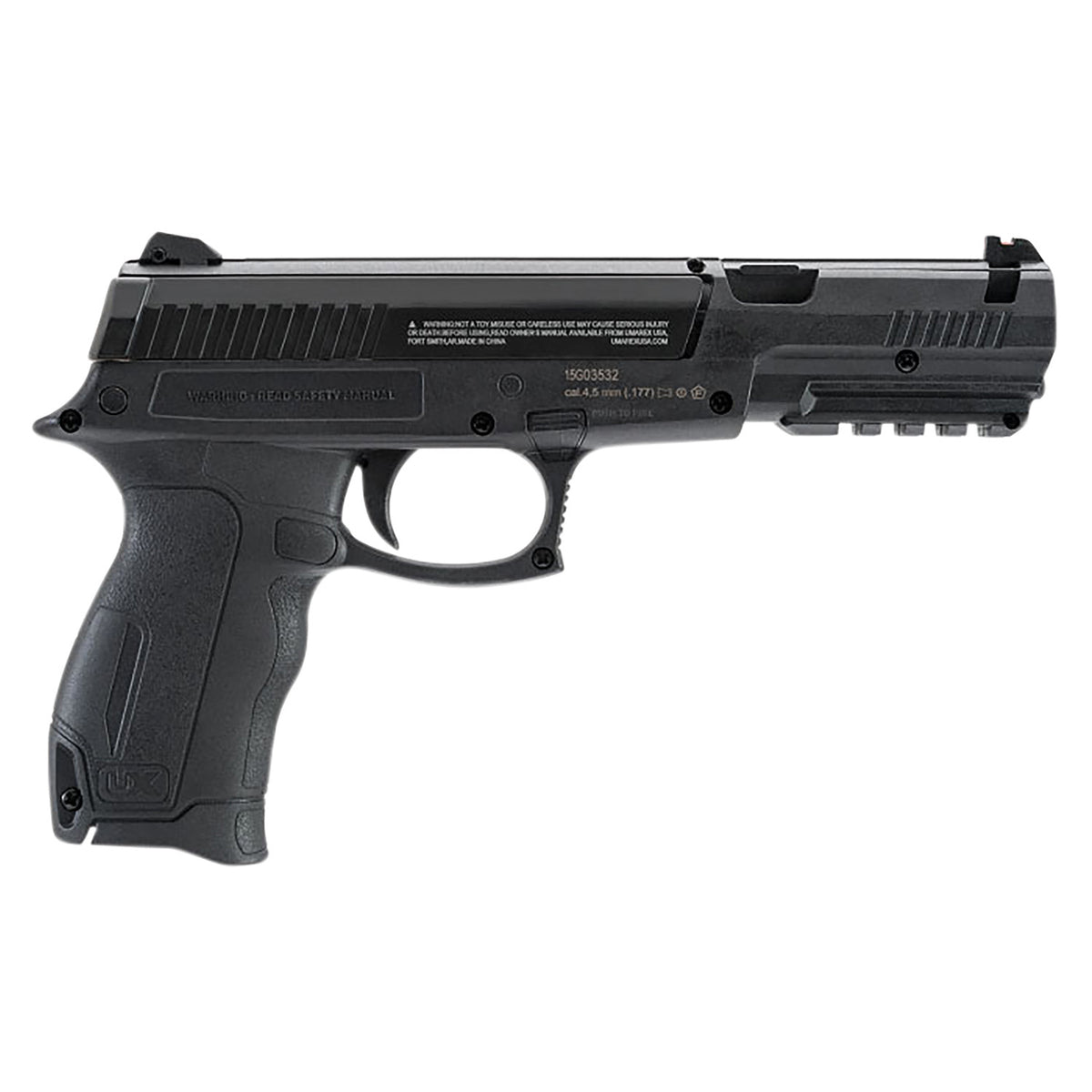Umarex DX17 Single Stroke BB Air Pistol .177 Cal 15+1 Fiber Optic Sight
