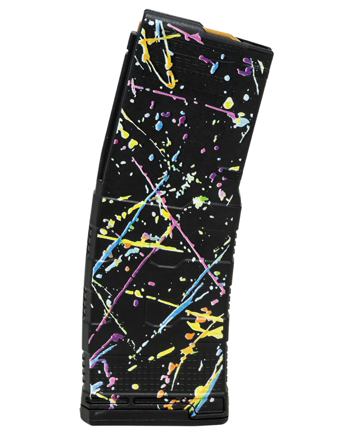 Amend2 MOD-3 Neon Splatter 30rd 5.56 NATO AR-15 Polymer Magazine