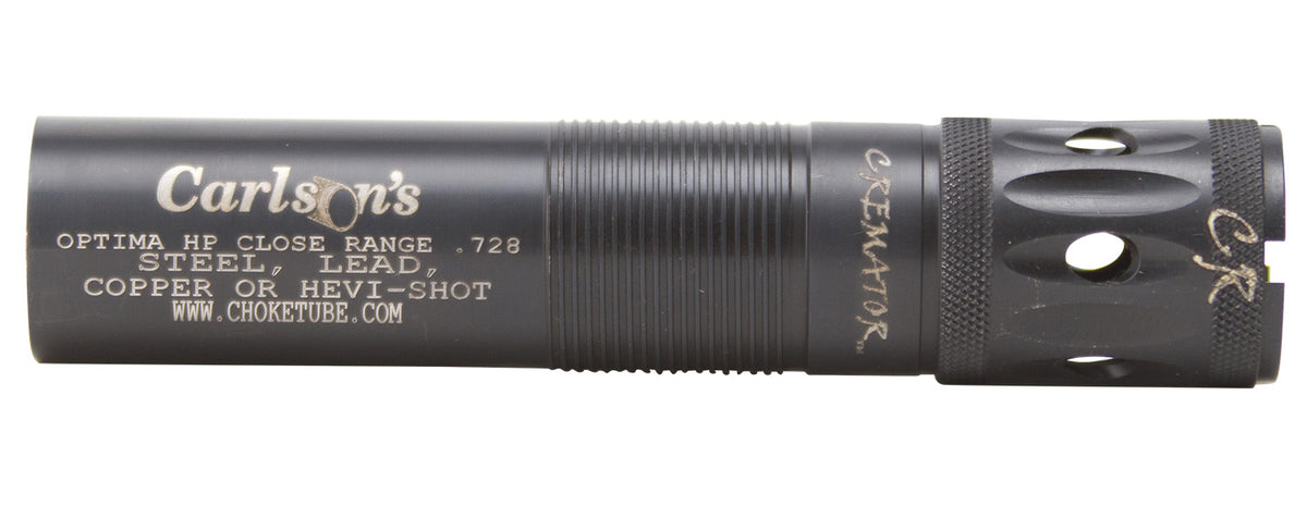 Carlson's Cremator 11563 Beretta Optima HP 12 Gauge Close Range Ported Steel Choke