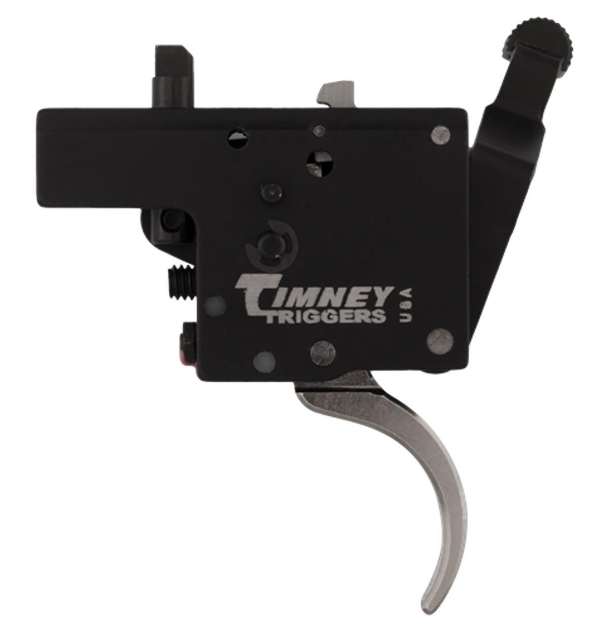 Timney Triggers 788 Drop-In Black Curved Trigger Fits Remington 788