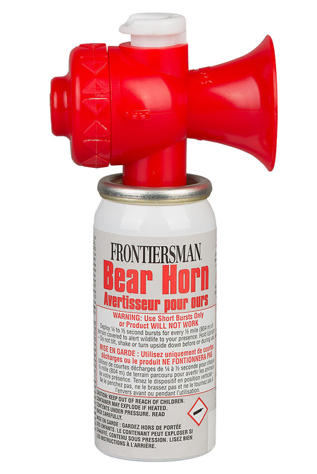 Sabre Frontiersman FLH01 Bear Horn 115dB Locking Safety Top Camping Trail